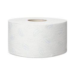Toalettpapír 2 rétegű közületi átmérő: 18,8 cm 850 lap/170 m/tek 12 tek/karton Soft Mini Jumbo Premium Tork_110253 fehér Iroda üzemeltetés, munkavédelem Tork