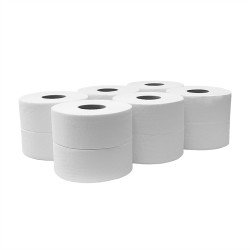 Toalettpapír 2 rétegű közületi átmérő: 19 cm 100 % cellulóz 105 m 12 tekercs/karton Bluering® hófehér Iroda üzemeltetés, munkavédelem Bluering