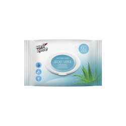 Toalettpapír nedves 60 lap/csomag Well Done Aloe Vera Iroda üzemeltetés, munkavédelem Well Done
