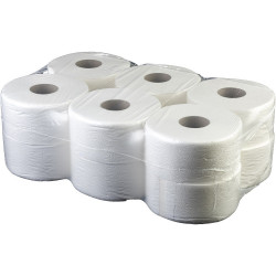 Toalettpapír 2 rétegű közületi átmérő: 19 cm 12 tekercs/csomag autocut 900 ID Eco Lucart_812178S fehér Iroda üzemeltetés, munkavédelem Lucart