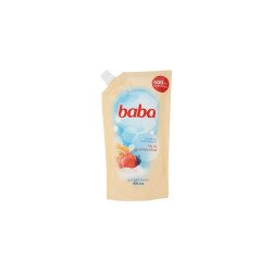 Folyékony szappan utántöltő 500 ml Baba Tej és Gyümölcs illat Iroda üzemeltetés, munkavédelem Baba