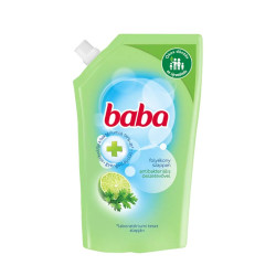 Folyékony szappan utántöltő 500 ml Baba antibakteriális lime Iroda üzemeltetés, munkavédelem Baba