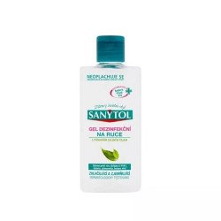 Kéz- és bőrfertőtlenítő gél kupakos 250 ml Sanytol Iroda üzemeltetés, munkavédelem Sanytol