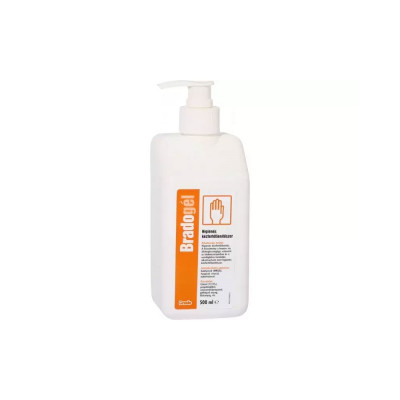 Kézfertőtlenítő pumpás 500 ml Bradogel
