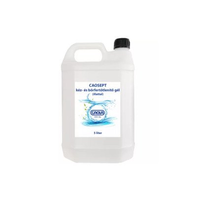 Kéz- és bőrfertőtlenítő gél 5 liter Caosept Kéz- és bőrfertőtlenítő gél 5 liter Caosept