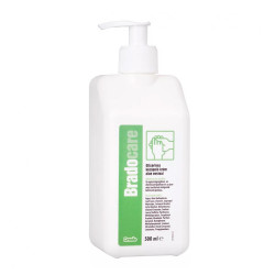 Kézbalzsam pumpás 500 ml glicerines Bradocare Aloe Vera Iroda üzemeltetés, munkavédelem Bradochem