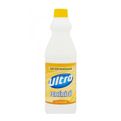 Fehérítő folyadék 1 liter Ultra fehérítő Citrom Iroda üzemeltetés, munkavédelem Ultra
