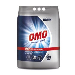 Mosópor 7 kg (108 mosás) fehér ruhákhoz Automat White Omo Iroda üzemeltetés, munkavédelem Diversey