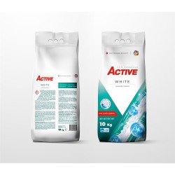 Mosópor 10 kg (130 mosás) zsákos fehér és színes ruhákhoz Active Univerzális Iroda üzemeltetés, munkavédelem Egyéb