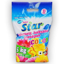 Mosópor 5 kg (33 mosás) színes ruhákhoz Dalma Star Iroda üzemeltetés, munkavédelem Dalma