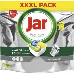 Mosogatógép tabletta 125 db/csomag Jar Platinum Yellow Iroda üzemeltetés, munkavédelem Jar