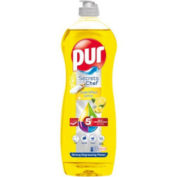 Mosogatószer 750 ml kézi Pur Power Lemon Iroda üzemeltetés, munkavédelem Pur