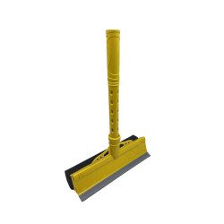 Ablaklehúzó műanyag gumibetétes szivaccsal 22 cm széles_KCS2277Y sárga Ablak és padlótisztító eszközök Uctem Plas