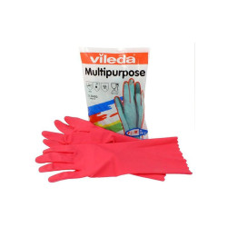 Gumikesztyű L háztartási pár Multipurpose Vileda piros_100154 Iroda üzemeltetés, munkavédelem Vileda Professional