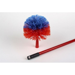 Pókhálózó kefe teleszkópos nyéllel gömb Partvis, seprű, kefe, padozat Egyéb