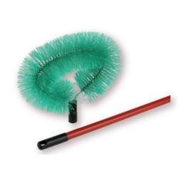 Pókhálózó kefe teleszkópos nyéllel ovális Partvis, seprű, kefe, padozat Egyéb