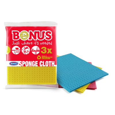 Szivacsos kendő 3 db/csomag Bonus_B132 Szivacsos kendő 3 db/csomag Bonus_B132