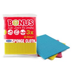 Szivacsos kendő 3 db/csomag Bonus_B132 Iroda üzemeltetés, munkavédelem Bonus