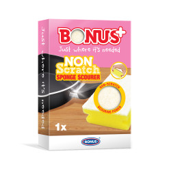Mosogatószivacs karcmentes Bonus+ B026 Iroda üzemeltetés, munkavédelem Bonus