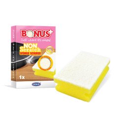 Mosogatószivacs karcmentes Bonus+ B026 Iroda üzemeltetés, munkavédelem Bonus