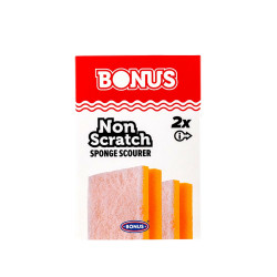 Mosogatószivacs karcmentes 2 db/csomag Bonus_B353