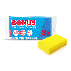 Fürdőszivacs 3 db/csomag Bonus B057 Iroda üzemeltetés, munkavédelem Bonus