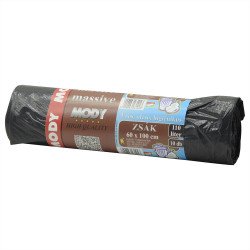 Szemeteszsák 110 liter 60 x 100 cm tekercs fekete 10 db/tekercs Iroda üzemeltetés, munkavédelem Egyéb