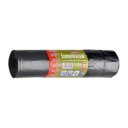 Szemeteszsák zárószalagos 130 liter 75 x 100 cm 10 db/tekercs Mazzini fekete