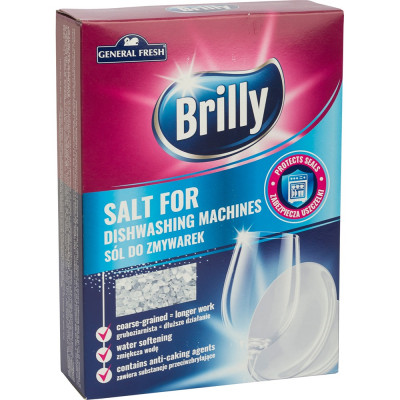 Mosogatógép vízlágyító só 1,5 kg Brilly Mosogatógép vízlágyító só 1,5 kg Brilly