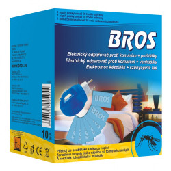 Szúnyogirtó elektromos készülék + 10db lapka Bros Iroda üzemeltetés, munkavédelem Bros