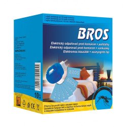 Szúnyogirtó elektromos készülék + 10db lapka Bros Iroda üzemeltetés, munkavédelem Bros