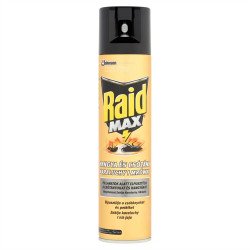 Csótány és hangya írtó aeroszol 400 ml Max Raid Iroda üzemeltetés, munkavédelem Raid