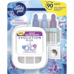 Légfrissítő elektromos kezdőcsomag 20 ml Ambi Pur 3 Volution Lenor Spring Iroda üzemeltetés, munkavédelem Ambi Pur