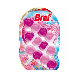 WC illatosító gél 3 x 42 g Brillant Blokk Bref Spring Rain Iroda üzemeltetés, munkavédelem Bref