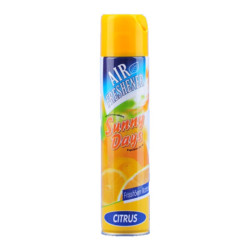 Légfrissítő aerosol 300 ml Air Freshener citrus Iroda üzemeltetés, munkavédelem Satina
