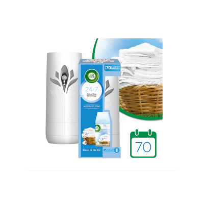 Légfrissítő készülék utántöltővel 250 ml AirWick Freshmatic Frissen mosott ruha Légfrissítő készülék utántöltővel 250 ml AirWick Freshmatic Frissen mosott ruha