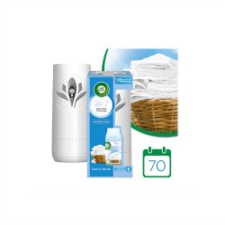 Légfrissítő készülék utántöltővel 250 ml AirWick Freshmatic Frissen mosott ruha Iroda üzemeltetés, munkavédelem AirWick
