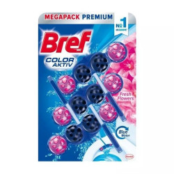 WC illatosító golyós 3 x 50 g Color Aktiv Bref Fresh Flowers Iroda üzemeltetés, munkavédelem Bref