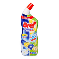 Wc tisztító gél 700 ml Bref Power Active Lemon Iroda üzemeltetés, munkavédelem Bref