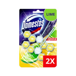 WC illatosító 2 x 55 g Power5 Domestos Lime Iroda üzemeltetés, munkavédelem Domestos