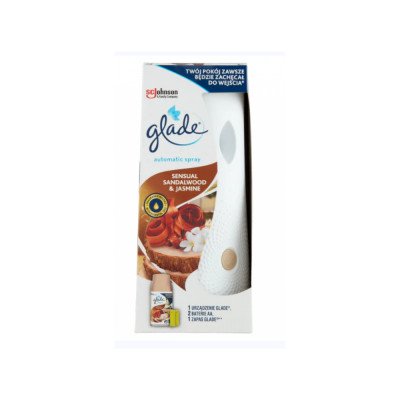 Légfrissítő elektromos készülék 269 ml Automatic Spray Glade® Bali szantálfa és jázmin Légfrissítő elektromos készülék 269 ml Automatic Spray Glade® Bali szantálfa és jázmin