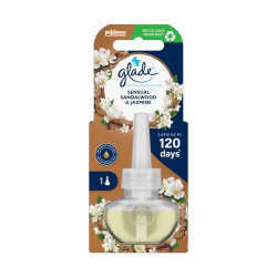 Légfrissítő elektromos utántöltő 20 ml Glade® Bali szantálfa és jázmin Iroda üzemeltetés, munkavédelem Glade
