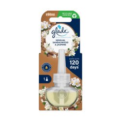 Légfrissítő elektromos utántöltő 20 ml Glade® Bali szantálfa és jázmin Iroda üzemeltetés, munkavédelem Glade