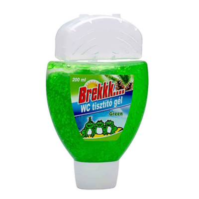 WC illatosító gél utántöltő 200 ml Brekk zöld WC illatosító gél utántöltő 200 ml Brekk zöld