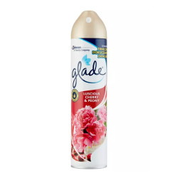 Légfrissítő aerosol 300 ml Glade® Zamatos cseresznye és bazsarózsa Iroda üzemeltetés, munkavédelem Glade