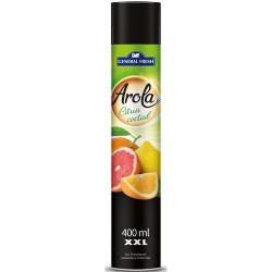 Légfrissítő aerosol 300 + 100 ml Arola citrus coctail Iroda üzemeltetés, munkavédelem General fresh