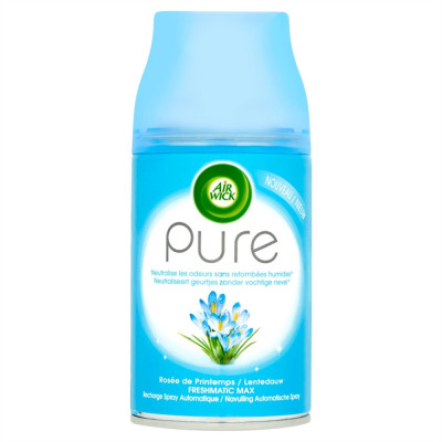 Légfrissítő készülék utántöltővel 250 ml AirWick Freshmatic Pure Spring Delights/Tavaszi szellő