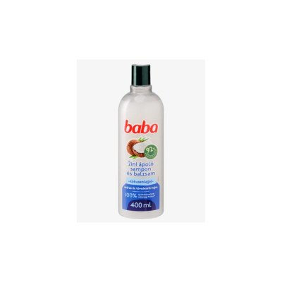 Sampon 400 ml Baba 2 in 1 kókuszolajjal Sampon 400 ml Baba 2 in 1 kókuszolajjal