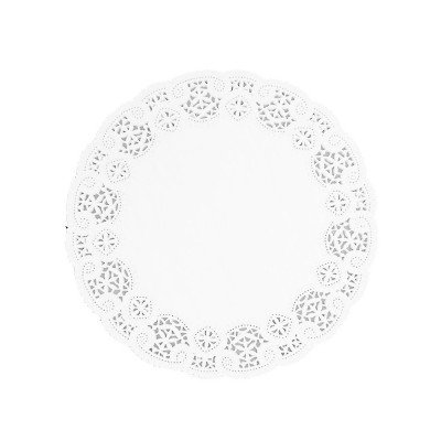 Tortacsipke kerek átmérő: 28 cm 100 db/csomag fehér Tortacsipke kerek átmérő: 28 cm 100 db/csomag fehér