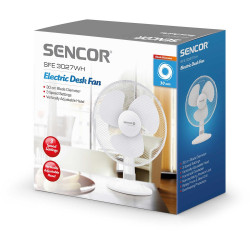 Asztali ventilátor Sencor SFE3027WH